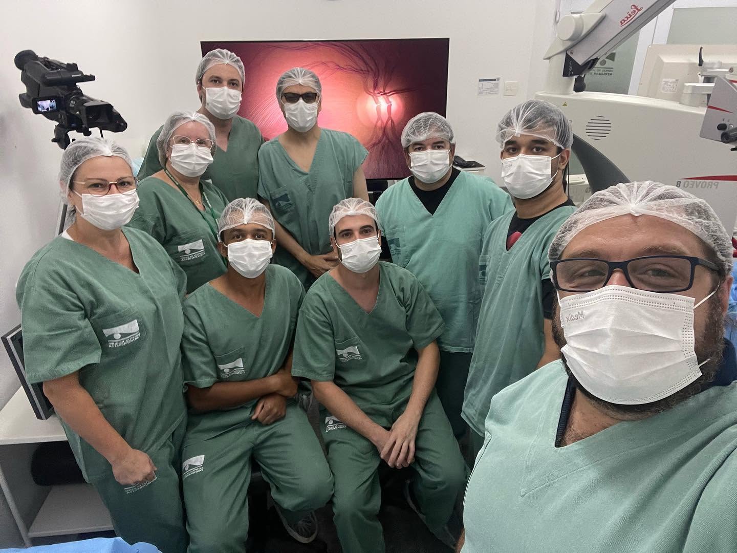 Equipe e ambiente cirúrgico — registro 2