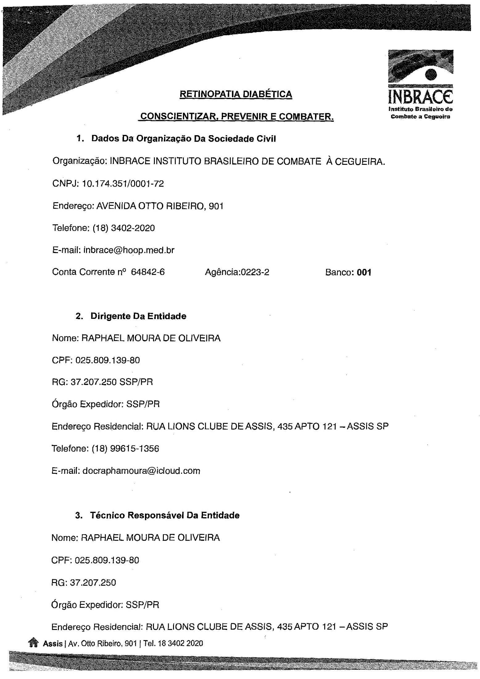 Balanço INBRACE — página 3