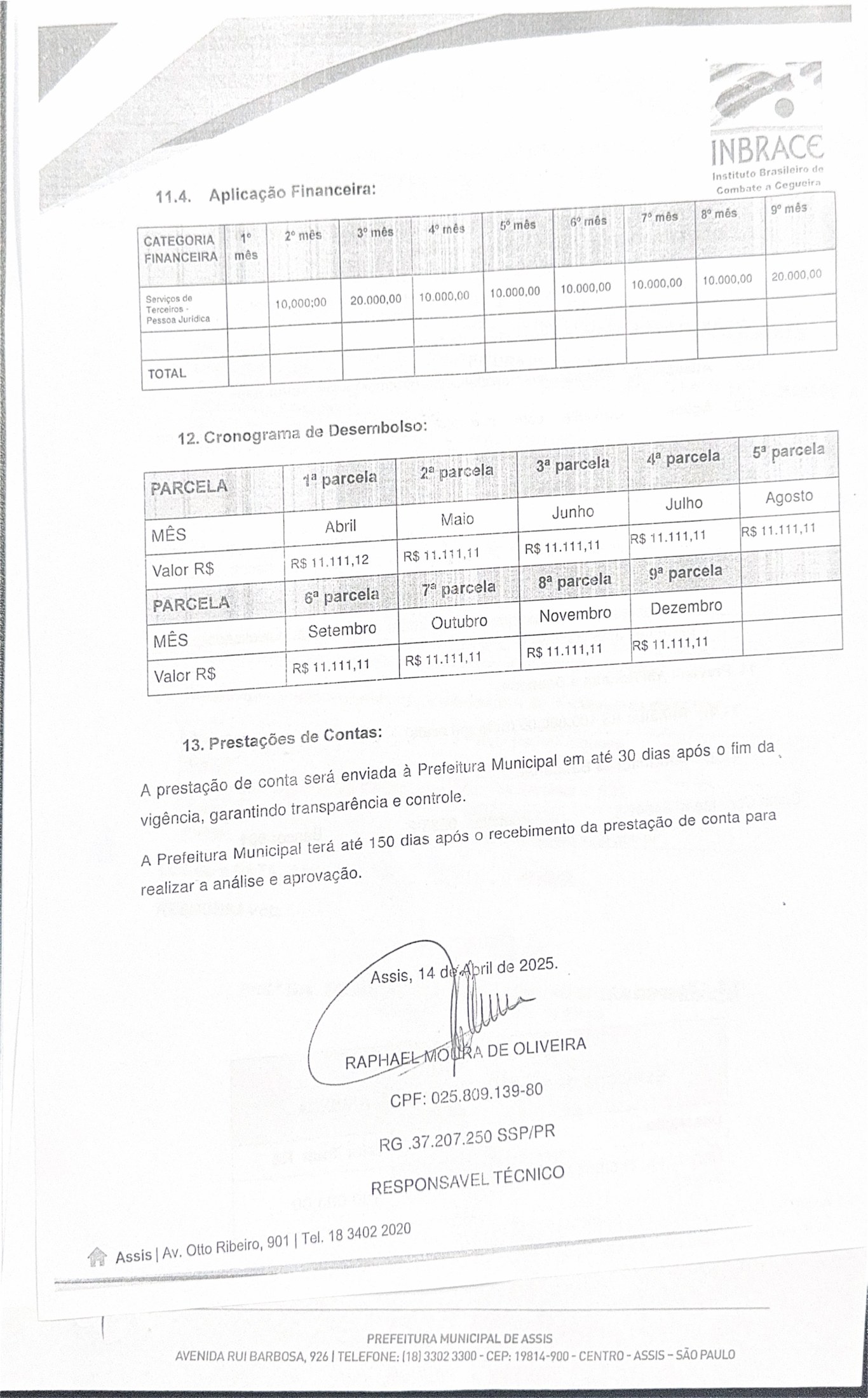 Termo de Fomento nº 19/2025 e anexos — página 16