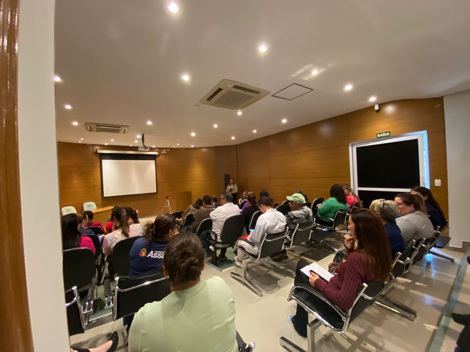 Evento de conscientização e cuidado em saúde ocular — registro 2
