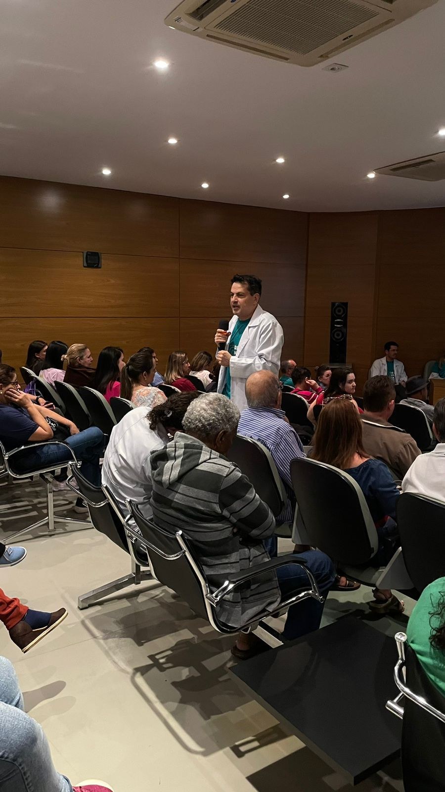 Evento de conscientização e cuidado em saúde ocular — registro 4